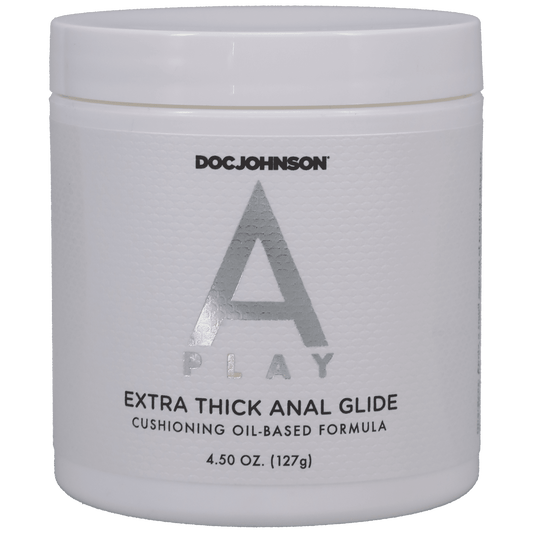 A-Play - Extra Thick Anal Glide - Cushioning Oil-Based Formula - 4.5 oz (127 g) - sexlube.com