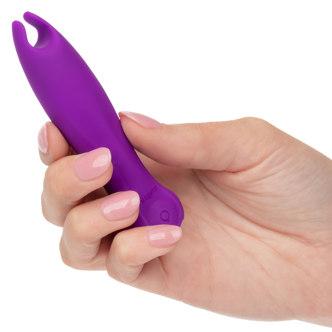 Kyst Compact Rechargeable Vibrating Teaser - Purple