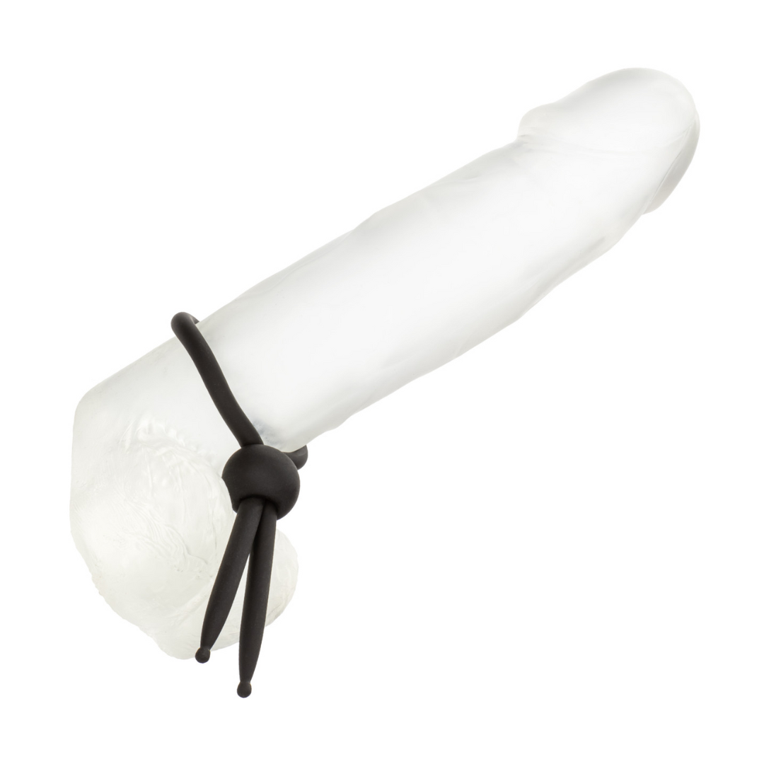 Alpha Ring Liquid Silicone Lasso - Black