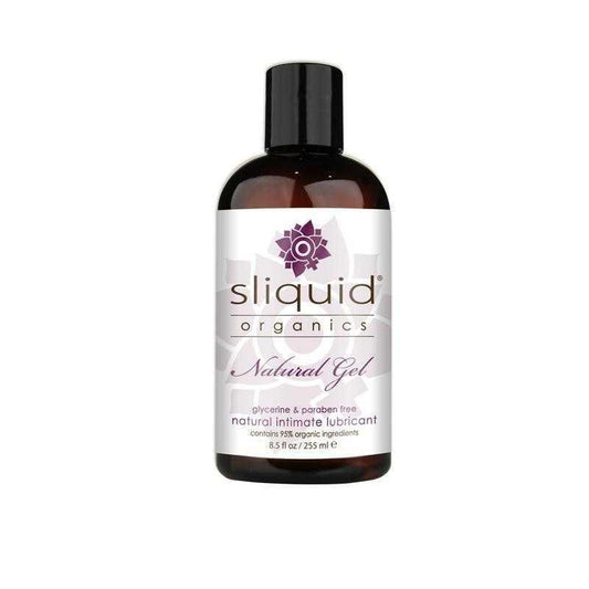Sliquid Organics GEL 8.5 oz - Glycerin & Paraben Free - thicker formula - sexlube.com