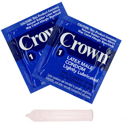 Crown Super Thin & Sensitive Condom Bulk - 6 Pack - sexlube.com