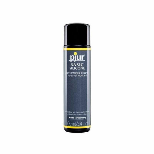 Pjur BASIC Silicone Concentrated Silicone Personal Lubricant 100 mL (3.4 oz) - sexlube.com