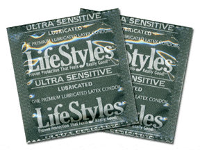 LifeStyles Ultra Sensitive Bulk - 6 Condom Pack - sexlube.com