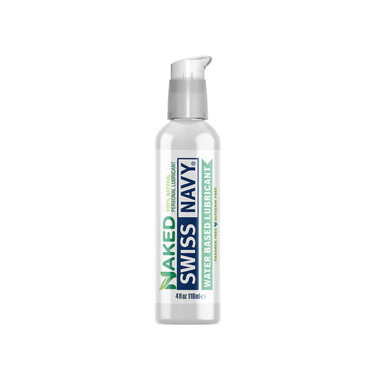 Swiss Navy Naked Water-based Lubricant - 4 Fl Oz (118mL)