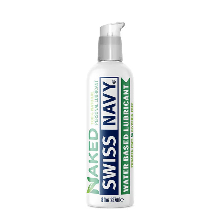 Swiss Navy Naked Water-based Lubricant - 4 Fl Oz (118mL)