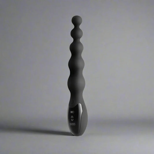 Renegade Virtua Digital Anal Bead Vibe - Rechargable w/Display | CheapLubes.com