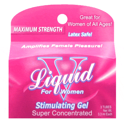 Liquid V for Women (3) 3.3 ml Tubes - sexlube.com