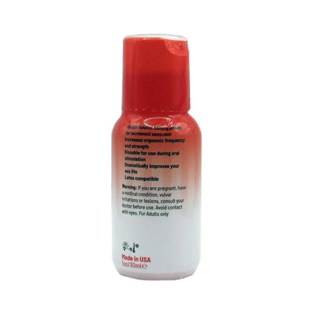 Adam & Eve Strawberry Clit Sensitizer Gel 1 oz.