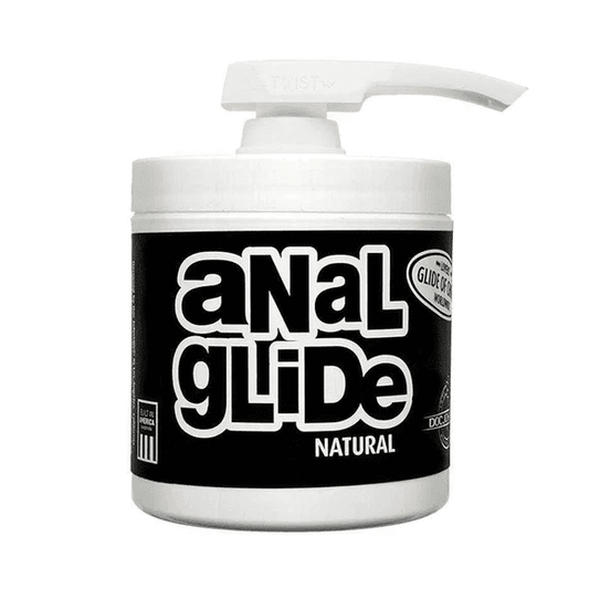 Anal Glide Natural with Pump 4 oz | sexlube.com