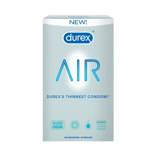 Durex AIR Original Condoms 10pk - sexlube.com