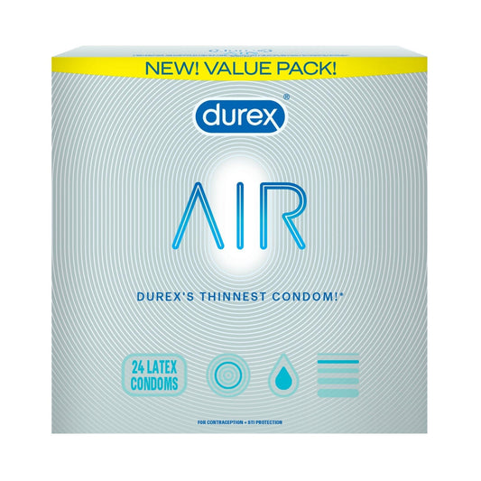 Durex AIR Original Condoms Value Pack - 24pk