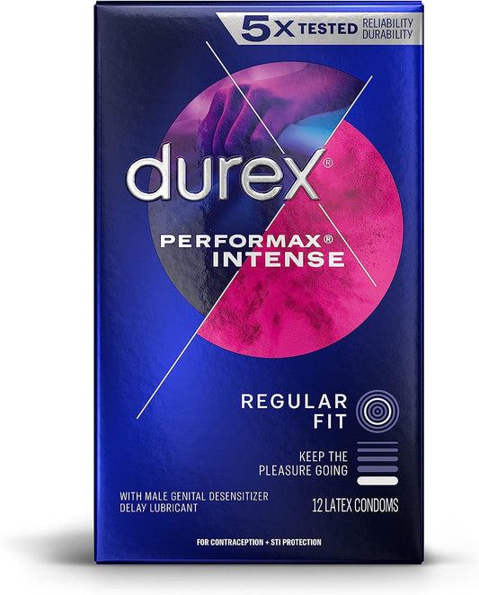 Durex Performax Intense Condoms 12-Pack - sexlube.com