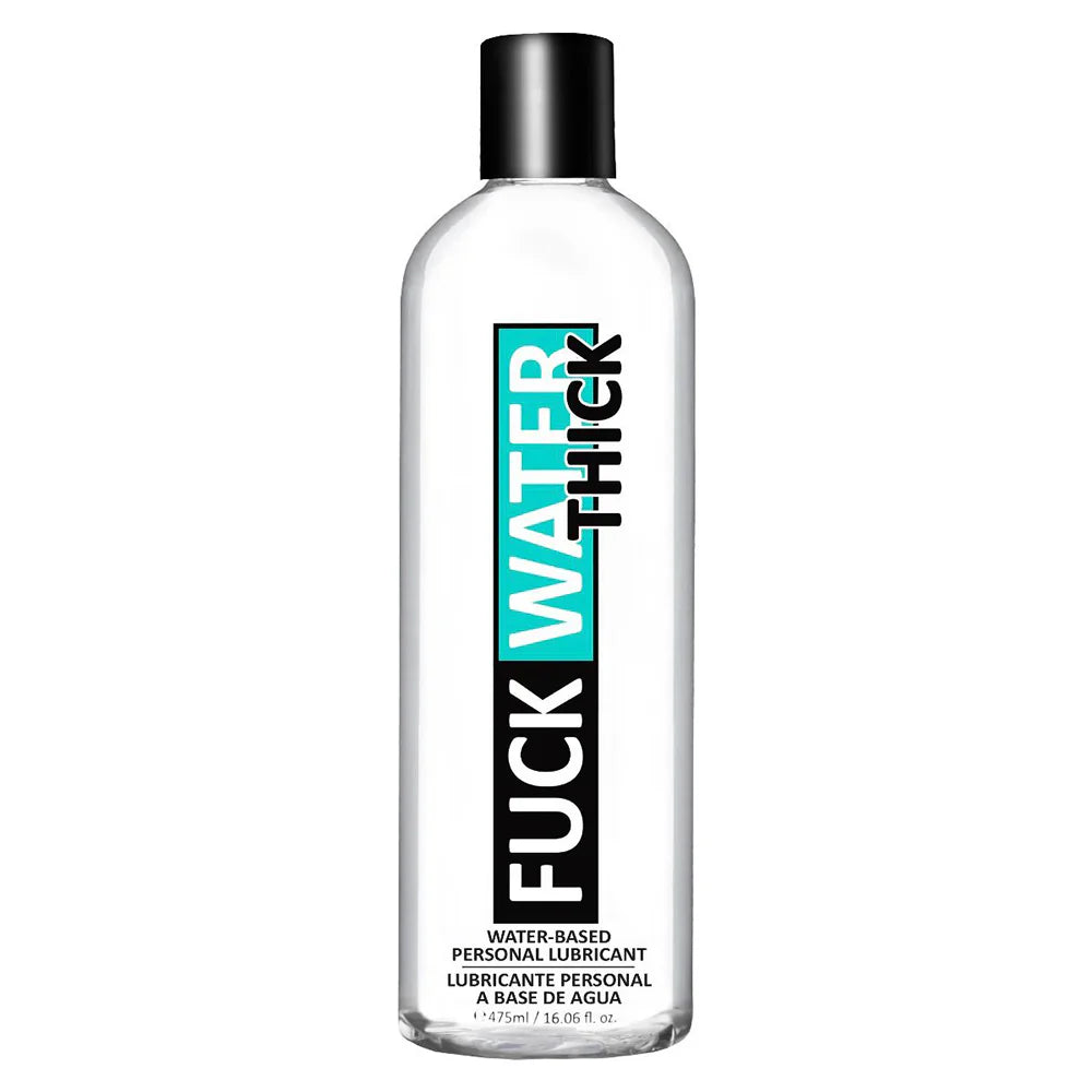 Fuck Water THICK Clear Water-Based Personal Lubricant 8.1 oz (240 mL)