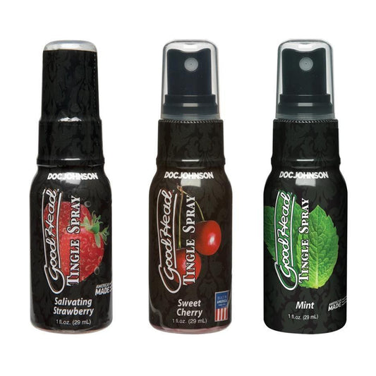GoodHead - Tingle Spray - 3 Different Flavors! - sexlube.com
