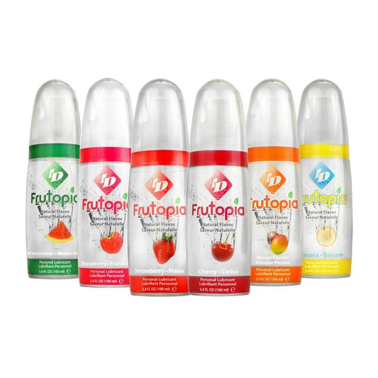 ID Frutopia Naturally Flavored - Naturally Sweetened Personal Lubricants 3.4 oz (100 mL) -6 Flavors to Choose From! - sexlube.com