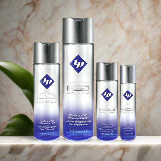 ID Free - Glycerin & Paraben Free, Hypoallergenic Water-Based Lubricant