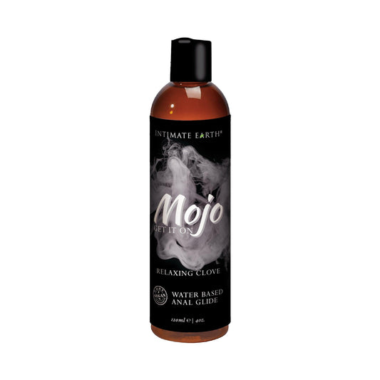 Intimate Earth MOJO Water-based Anal Relaxing Glide 4 oz (120 mL) - sexlube.com