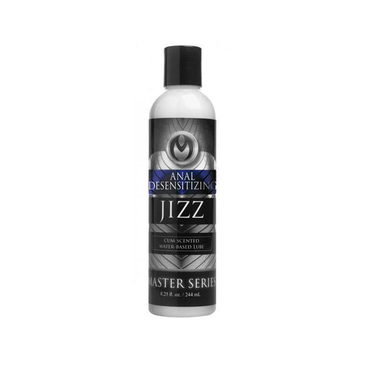 Jizz Cum Scented Anal Desensitizing Water-Based Body Glide - 8.5 oz (244 mL) - sexlube.com