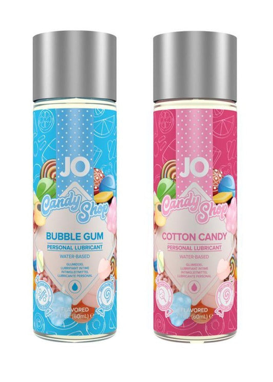 JO H2O Flavored Lubricant - Candy Shop - 2 oz (60 mL) - 2 Flavors Available!