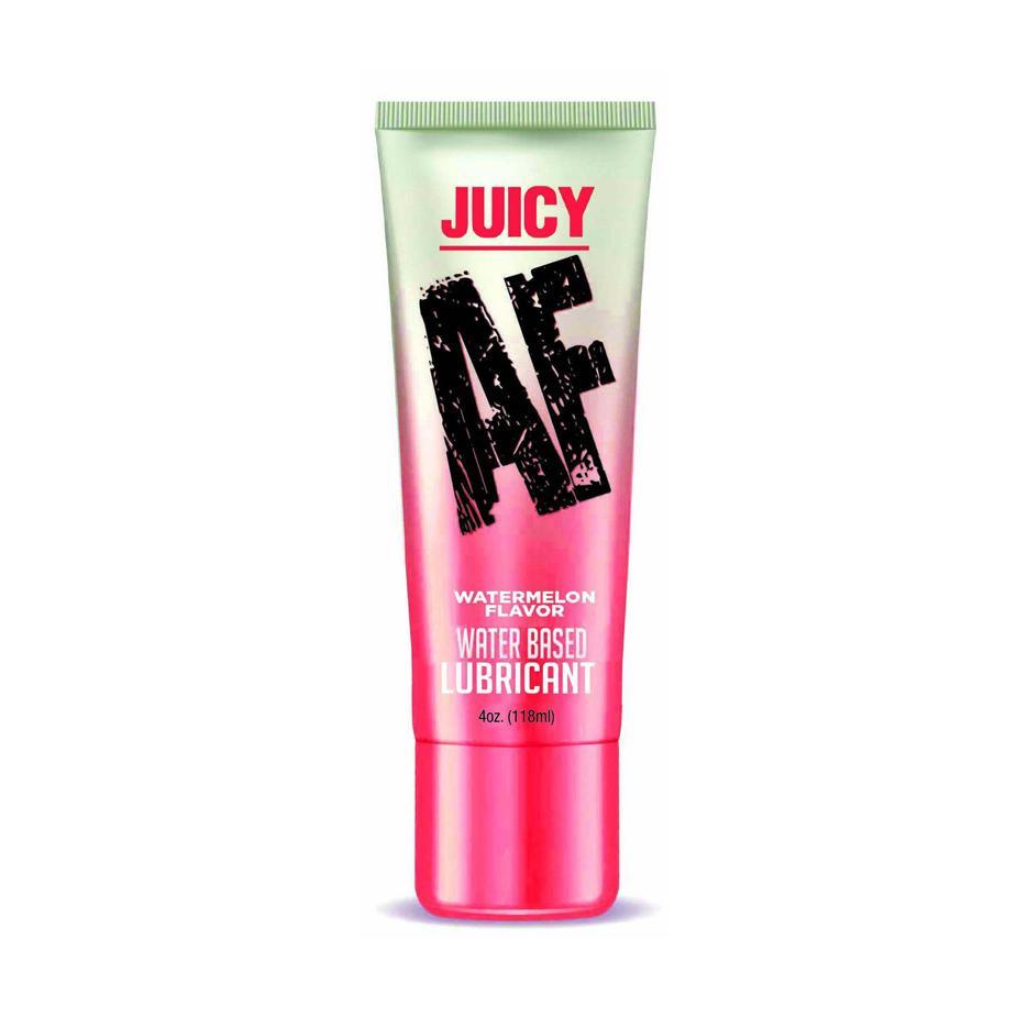 Juicy AF Flavored Water Based Lubricants 4 oz (118 mL) - 3 Juicy Flavores