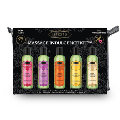 Kama Sutra Massage Indulgence Kit (5 Bottles) - sexlube.com