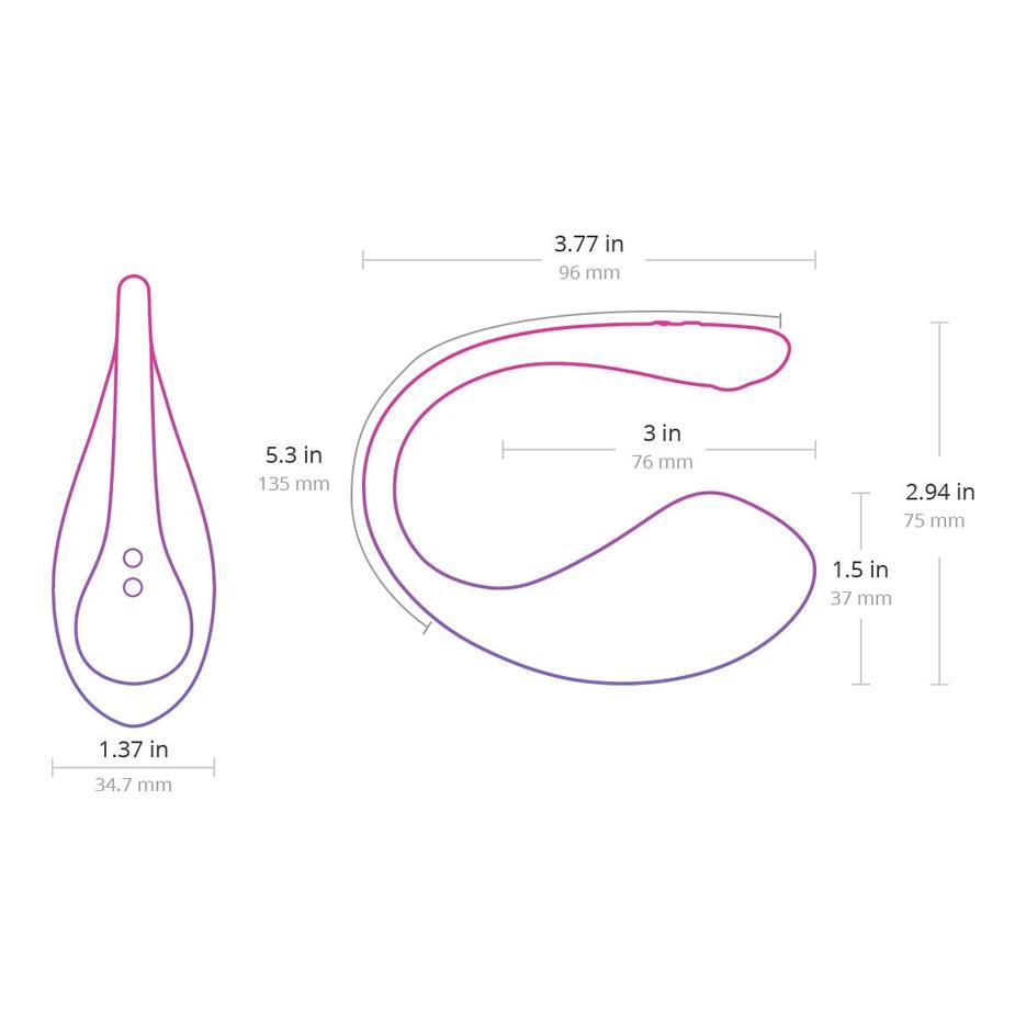 Lovense Lush 3 Bluetooth Remote Controlled Egg Vibrator (App Enabled) - CheapLubes.com