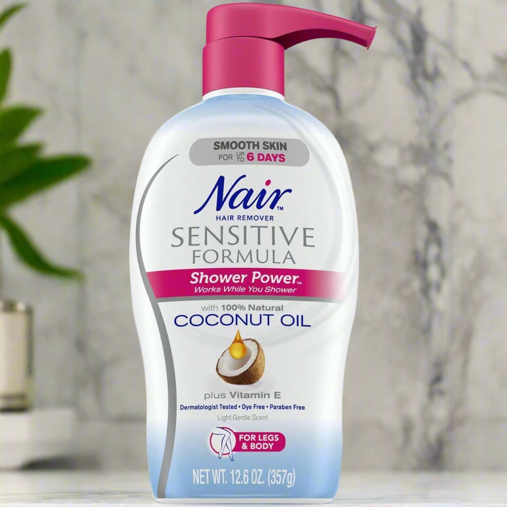 Nair - Shower Power - Sensitive with Coconut Oil and Vitamin E