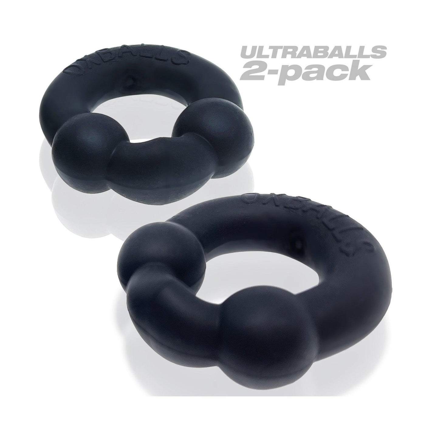 Oxballs ULTRABALLS 2-pack NIGHT EDITION cockrings PLUS+silicone