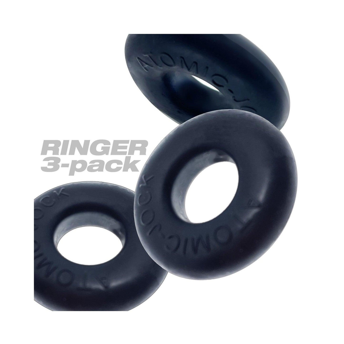 OXBALLS RINGER 3-Pack NIGHT EDITION Cockring PLUS+silicone