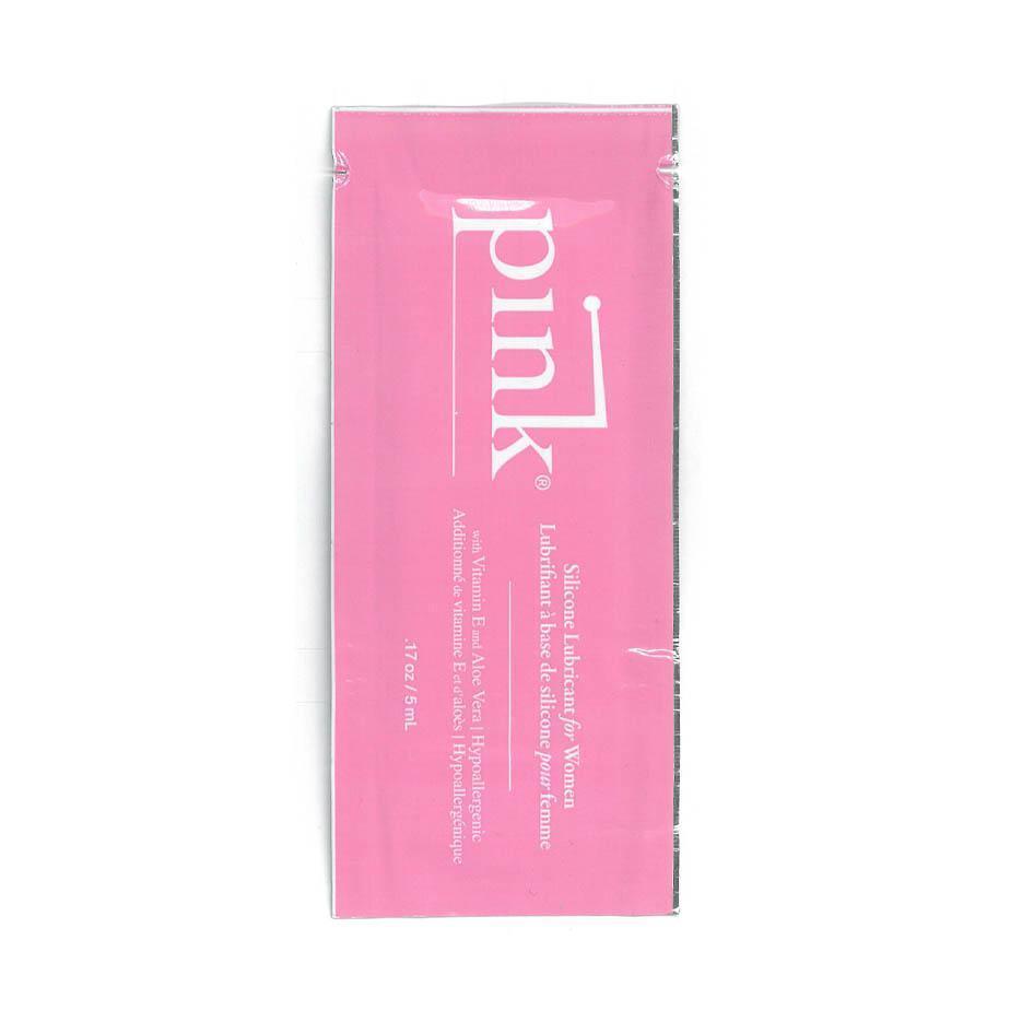 Pink Silicone Intimate Personal Lubricants
