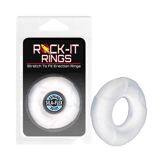 Rock-It Rings The Lifesaver Silicone Cock Ring - 2 Colors