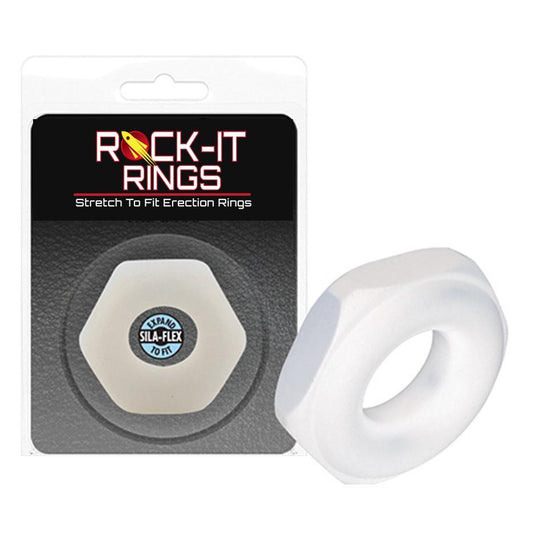 Rock-It Rings The Nutt Silicone Cock Ring - 2 Colors