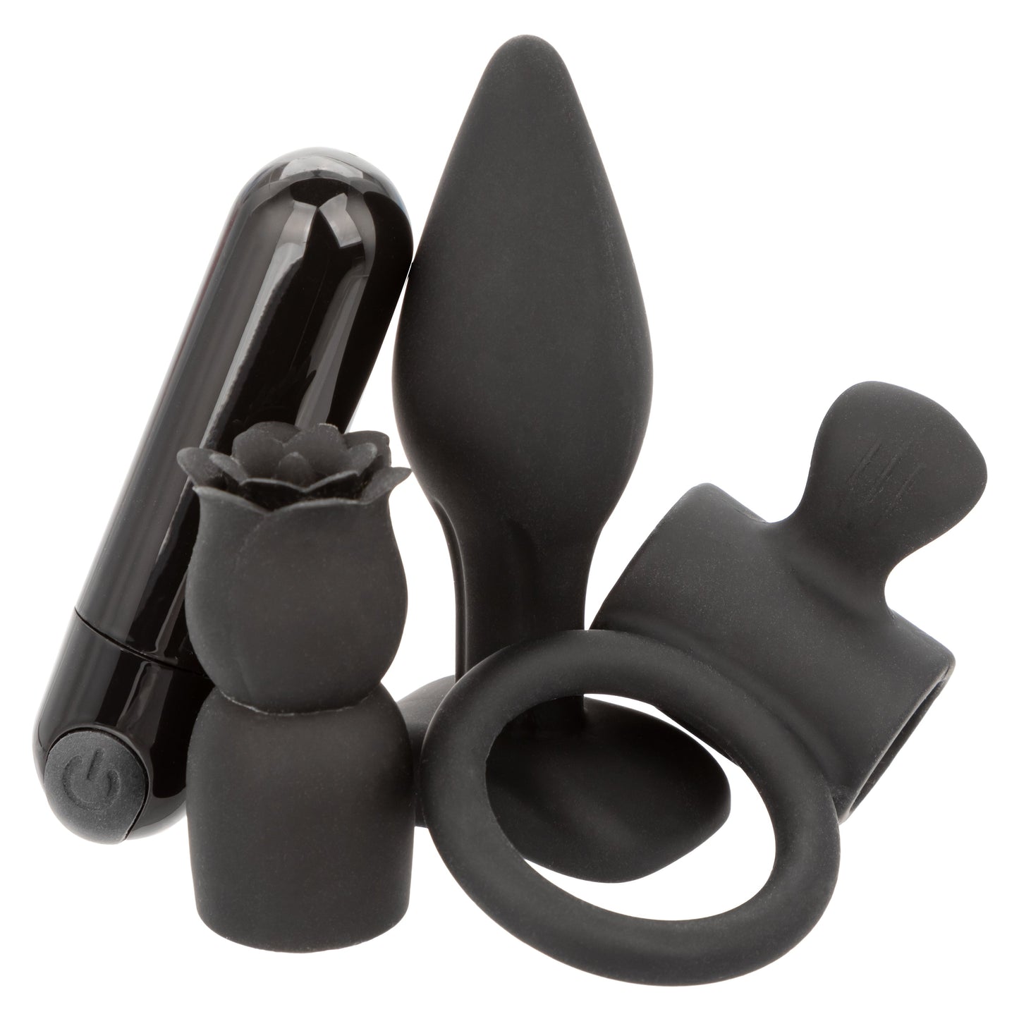 Pleasure Kits Allure - Rechargeable Bullet, Ring, Probe, & Teaser
