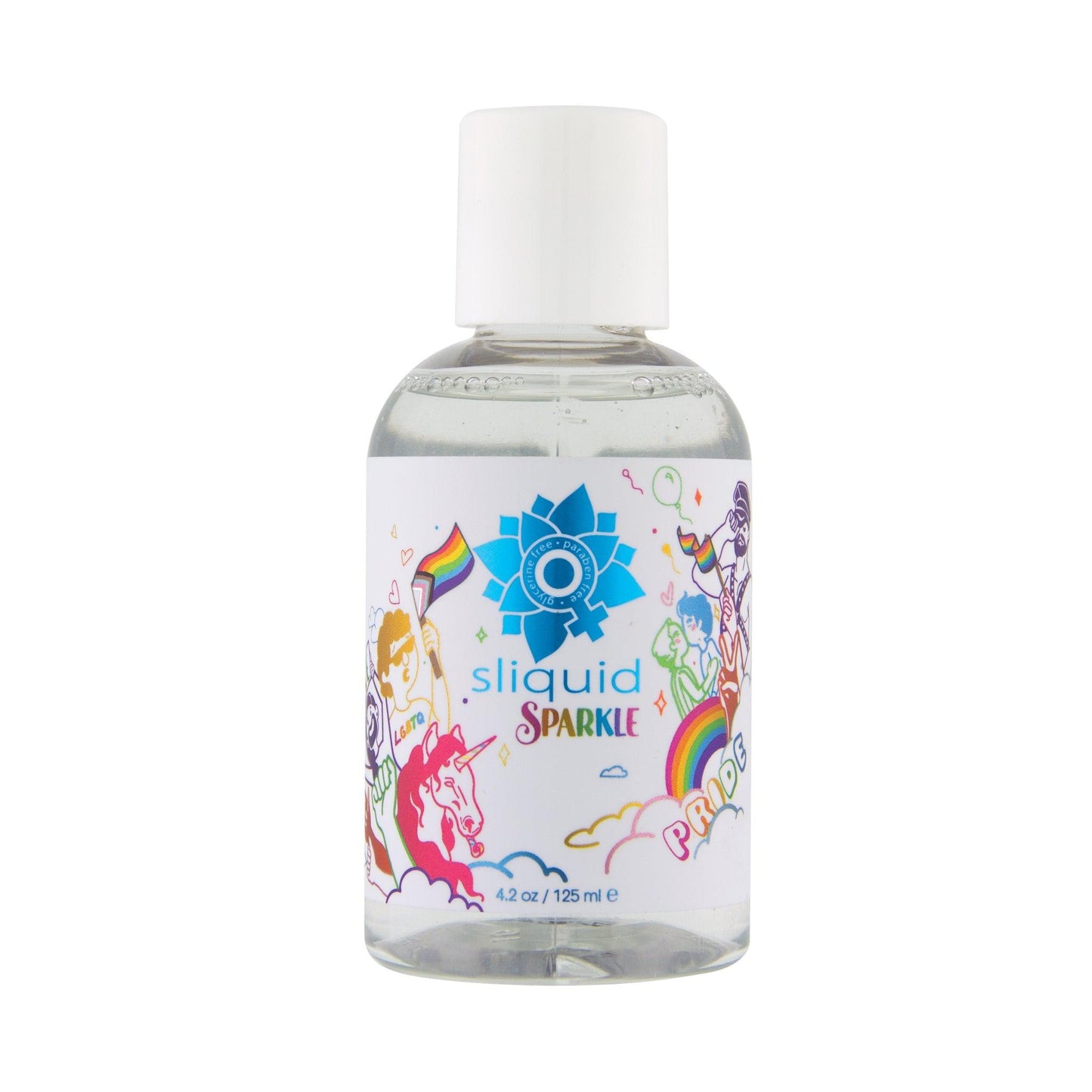 Sliquid Sparkle Water-Based Lubricant - 4.2 oz (125 mL)