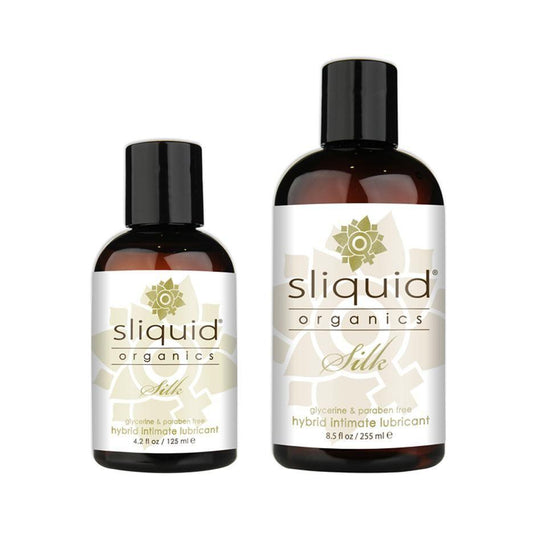 Sliquid Organics Silk Hybrid Intimate Lubricants - sexlube.com