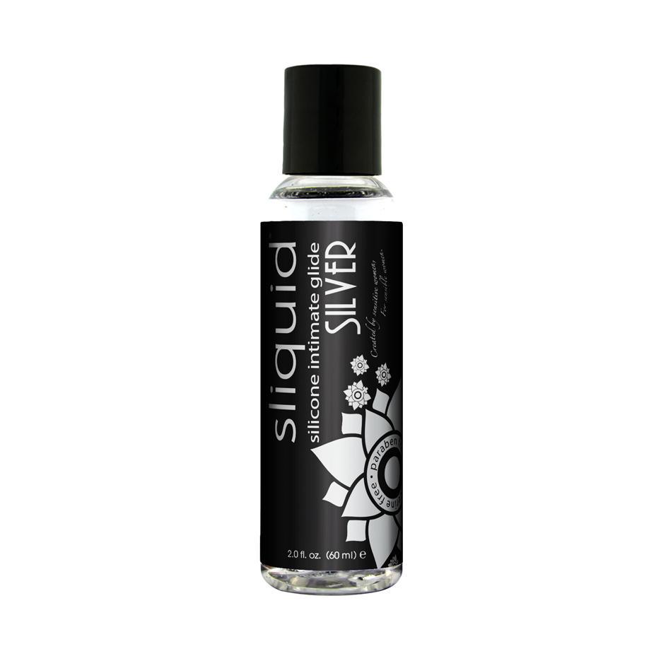Sliquid Naturals Silver Silicone-Based Intimate Lubricants - sexlube.com