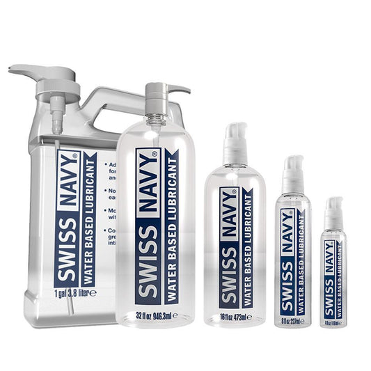 Swiss Navy Water Based Lubricant - sexlube.com