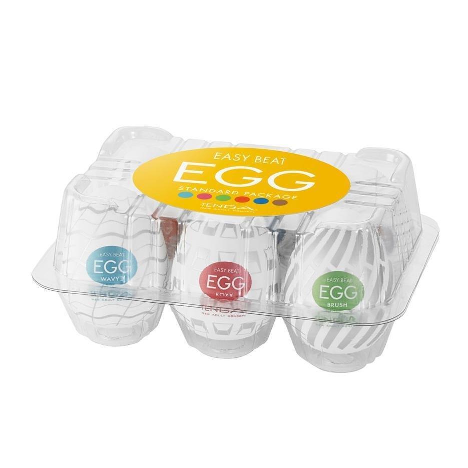 TENGA Egg Variety 6 Pack Masturbators - New Standard