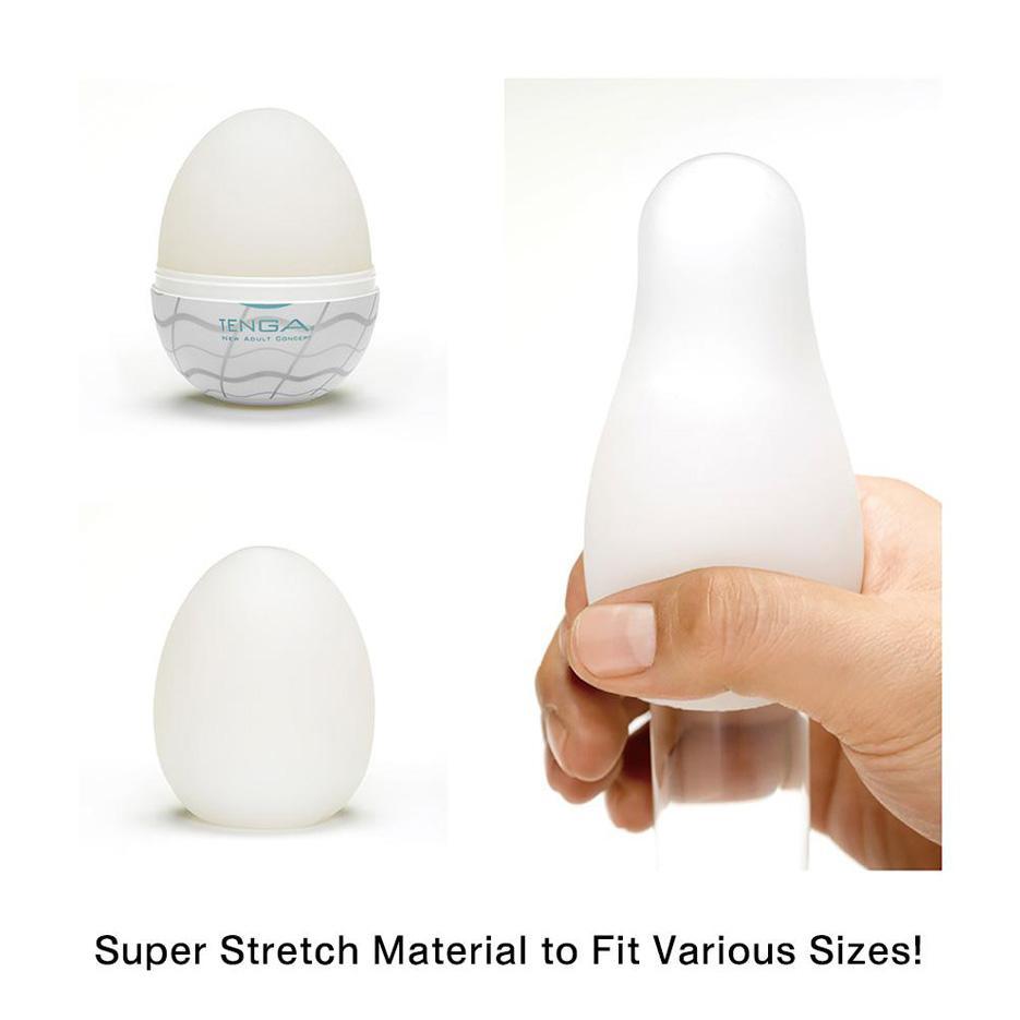TENGA Egg Masturbator New Standard (1 Single Egg) - Choose From 6 Textures!