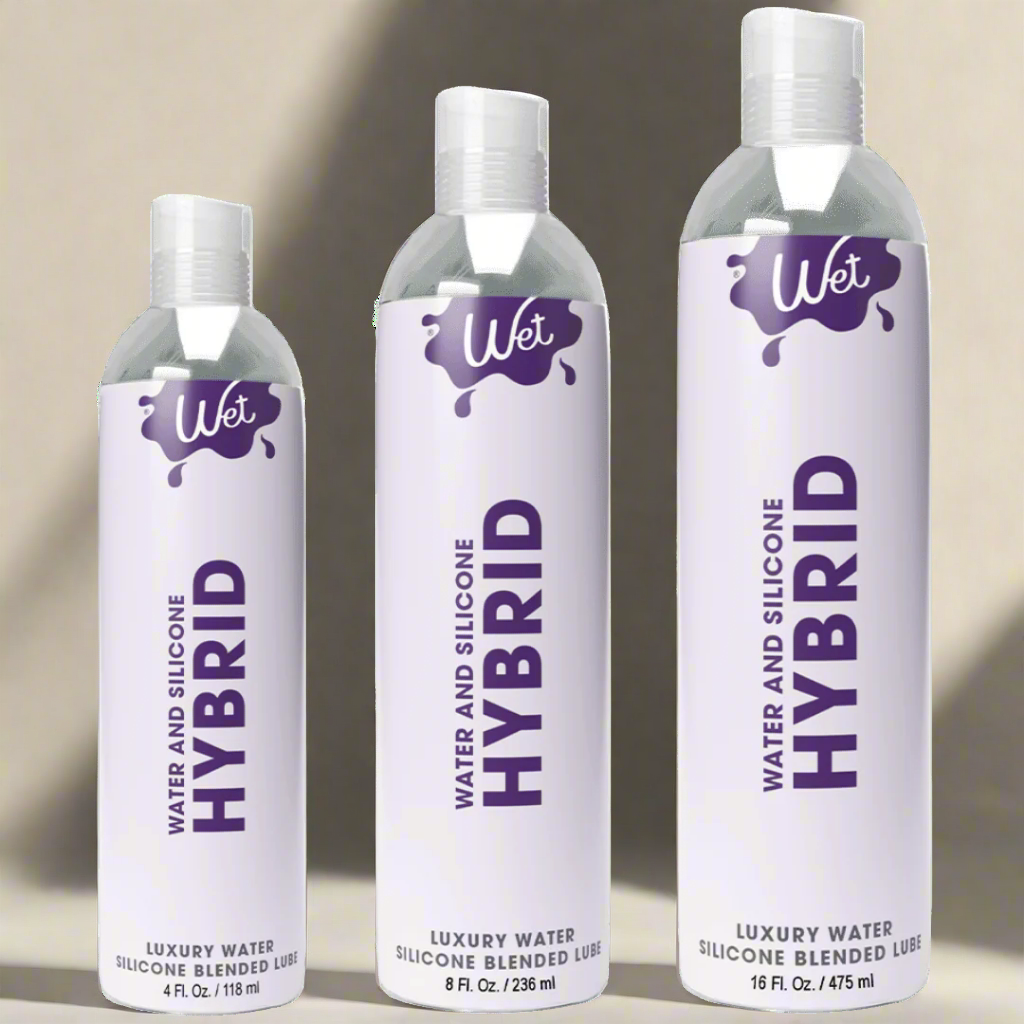 Wet Hybrid Personal Lubricant - Silk & Long-Lasting Wet Hybrid Personal Lubricant - Silk & Long-Lasting