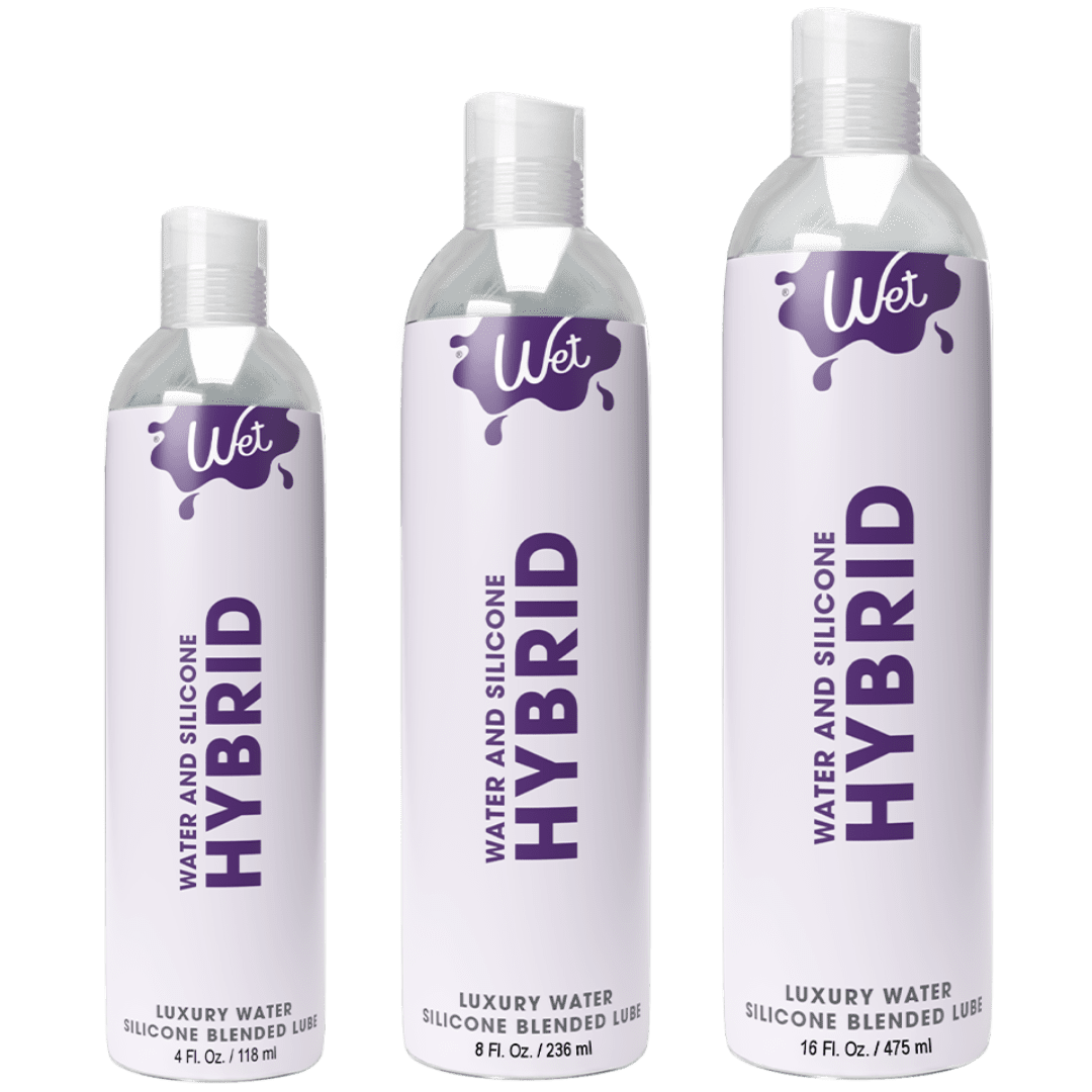 Wet Water/Silicone Hybrid Personal Lubricant | sexlube.com