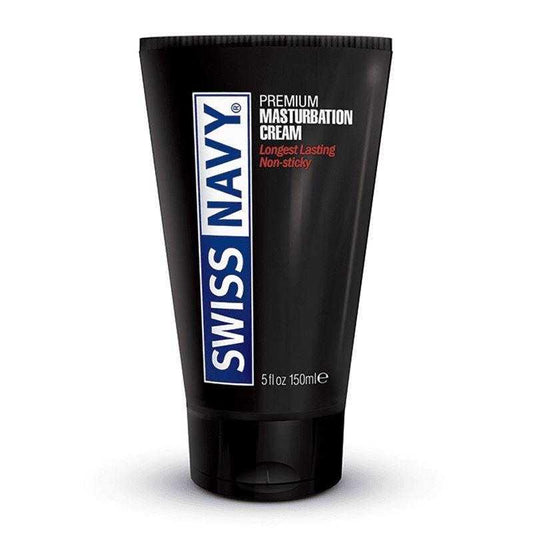 Swiss Navy Masturbation Cream Lubricant 5 oz (147 ml) - sexlube.com
