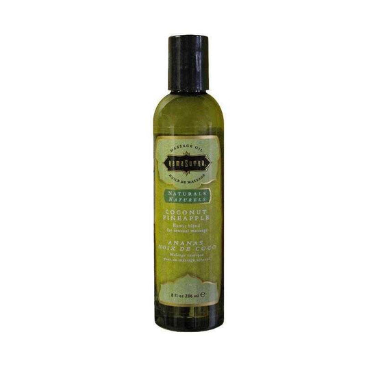 Kama Sutra Natural Massage Oils - Coconut Pineapple 8 oz (200 ml) - sexlube.com