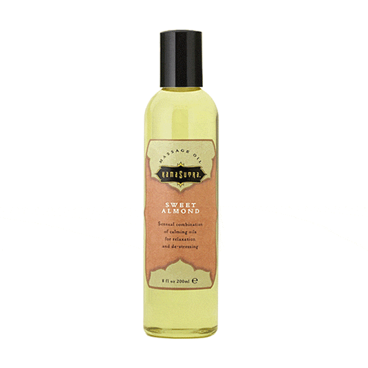 Kama Sutra Aromatic Massage Oils - Sweet Almond 8 oz (200 ml) - sexlube.com