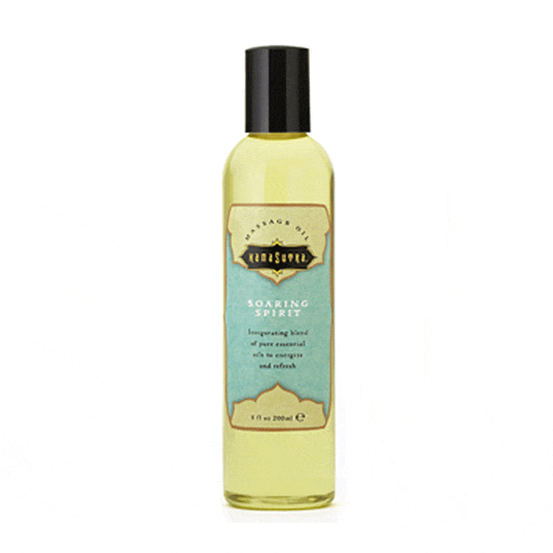 Kama Sutra Aromatic Massage Oils - Soaring Spirit - 8 oz (200 ml)