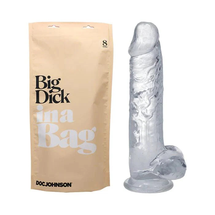 Dick In A Bag - Clear - 3 Sizes available - CheapLubes.com