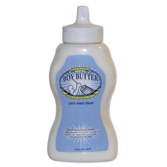 Boy Butter H2O - 9 oz (266 ml) Squeeze Bottle - sexlube.com
