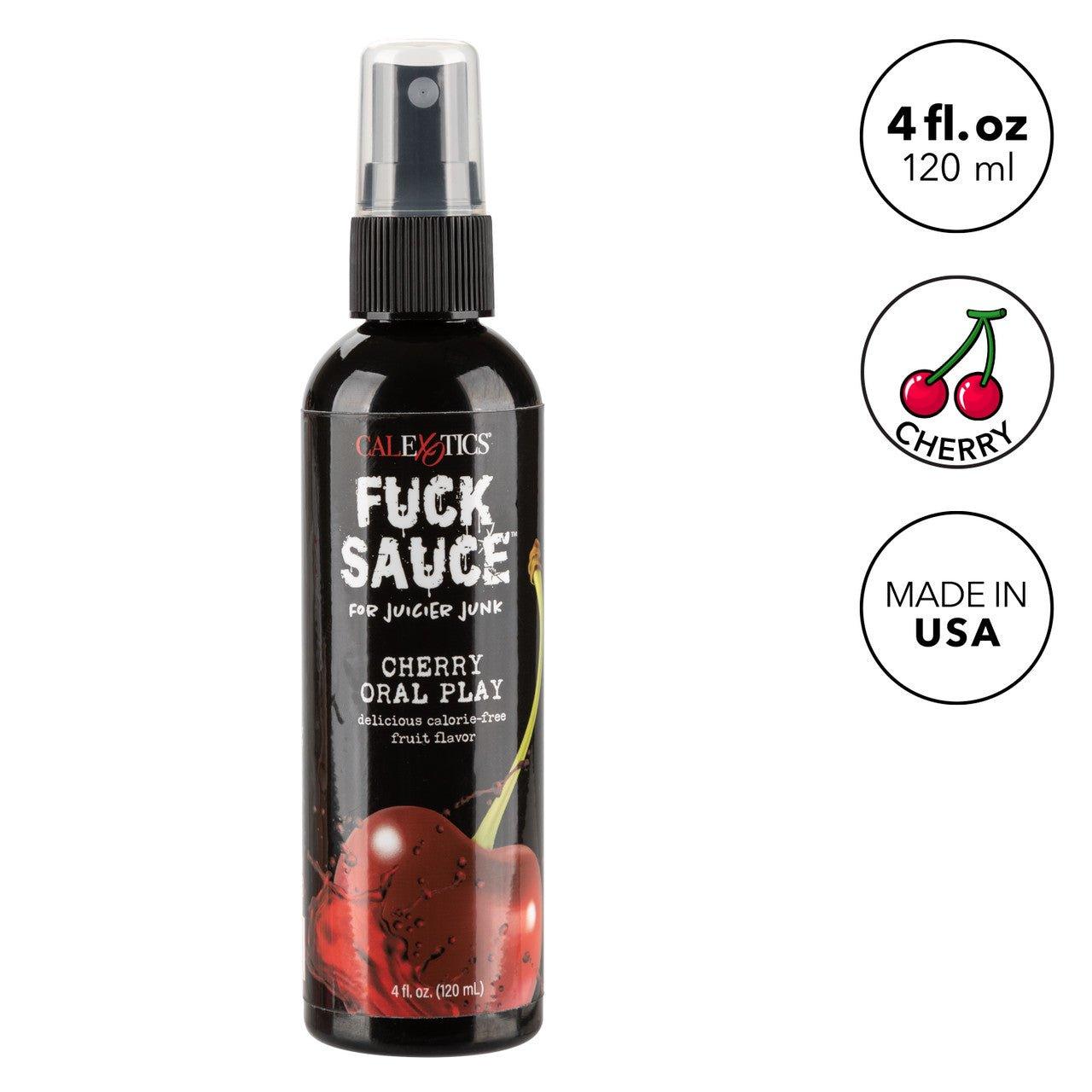 Fuck Sauce Oral Play - Cherry - 4 oz (120 mL)