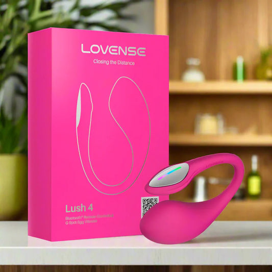 Lovense Lush 4 - Bluetooth Remote-Controlled Egg Vibrator