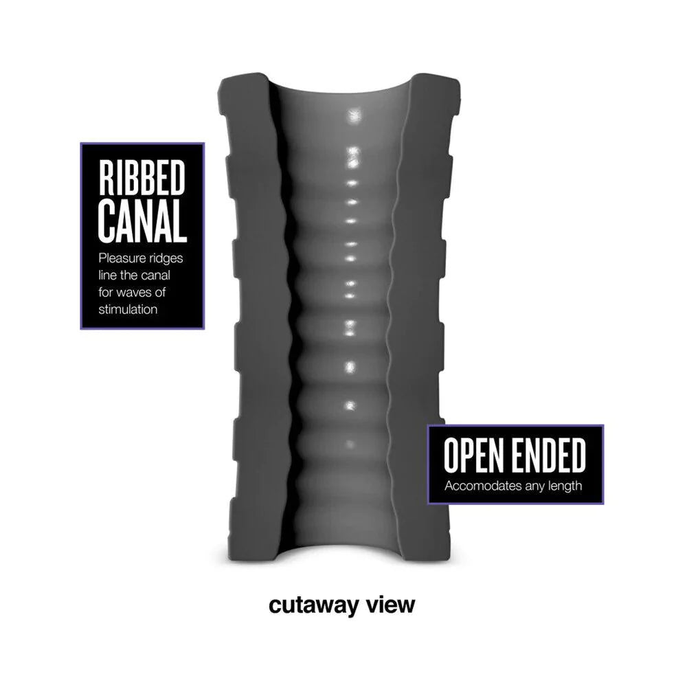 M Elite Platinum Hekx Male Stroker Black
